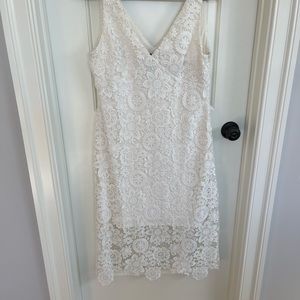Ralph Lauren White Lace Dress